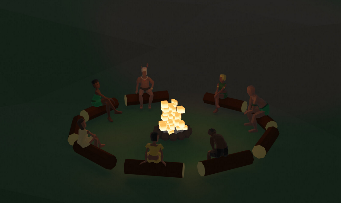  low-poly game characters 3d models